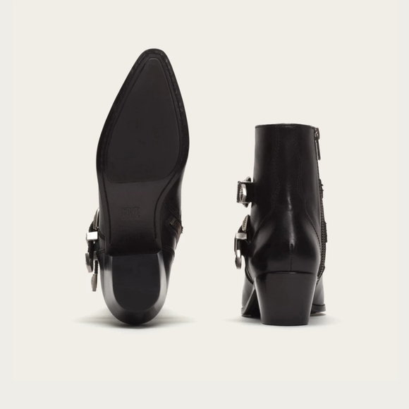 Gorgeous Frye Double-Buckle Booties - Picture 8 of 8